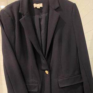 Loft Size 10 Navy Blazer